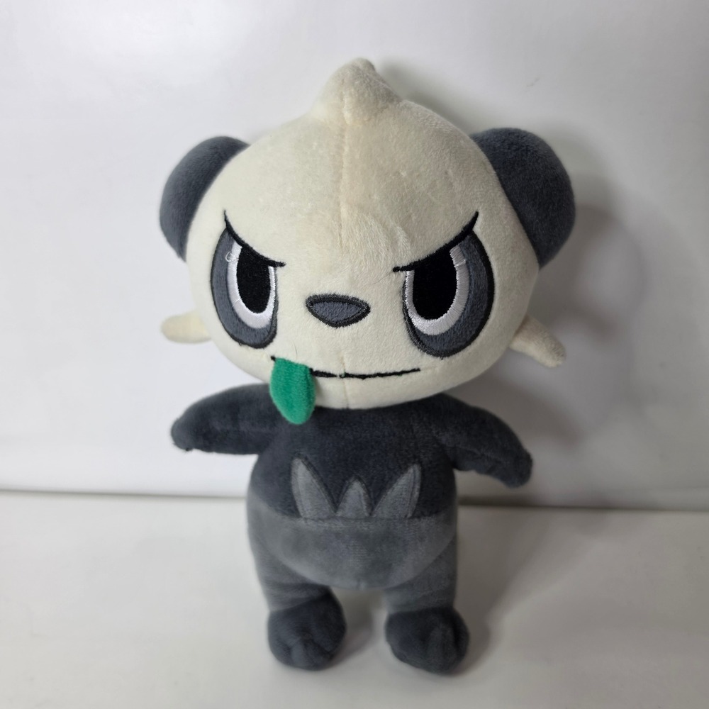 Pokemon Pancham 8" Plush Jazwares 2022 Authentic Stuffed Panda Animal Toy‎
